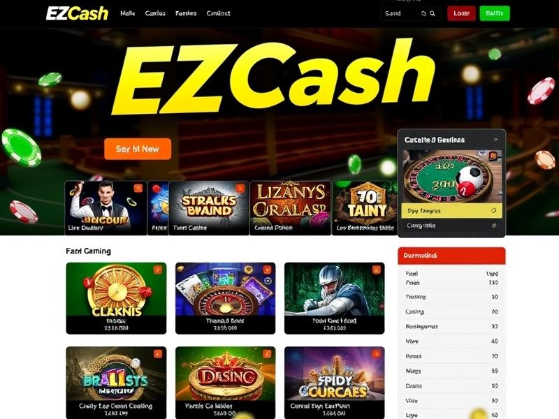 ezcash.com official promotional site: your ultimate guide to sports betting, online casino games, and poker with expert analysis, strategies, and trusted reviews for optimized gambling experiences.